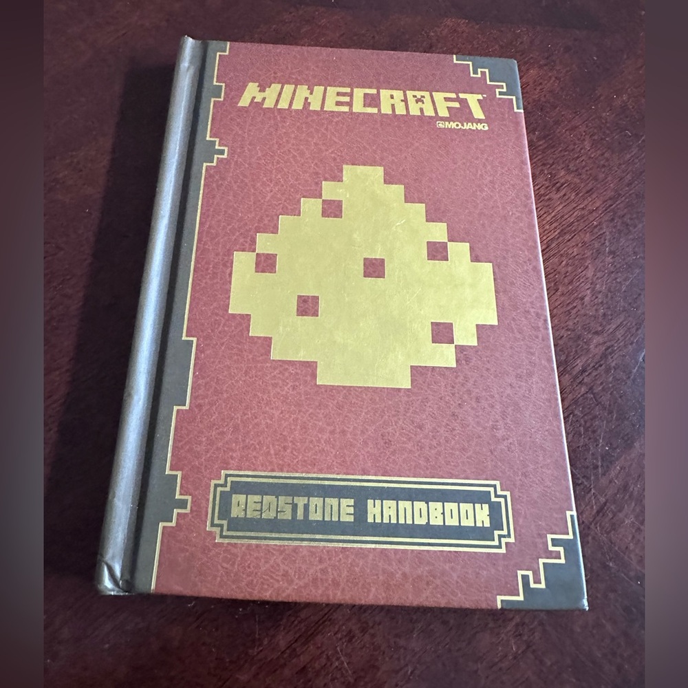 Minecraft Redstone Hardcover Handbook Like New